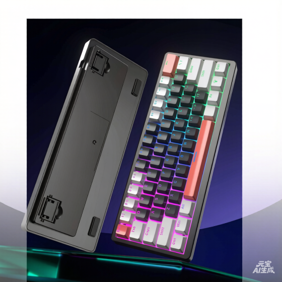 61-key mechanical keyboard